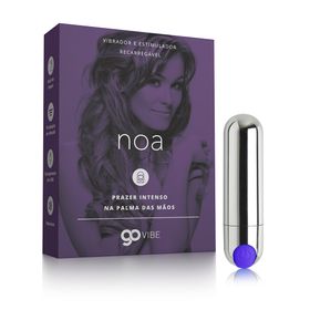Cápsula Vibratória Recarregável Multivelocidade Go Vibe Noa