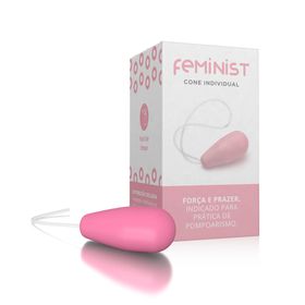 Cone para Pompoarismo Feminist Rosa - 20 g | Outlet