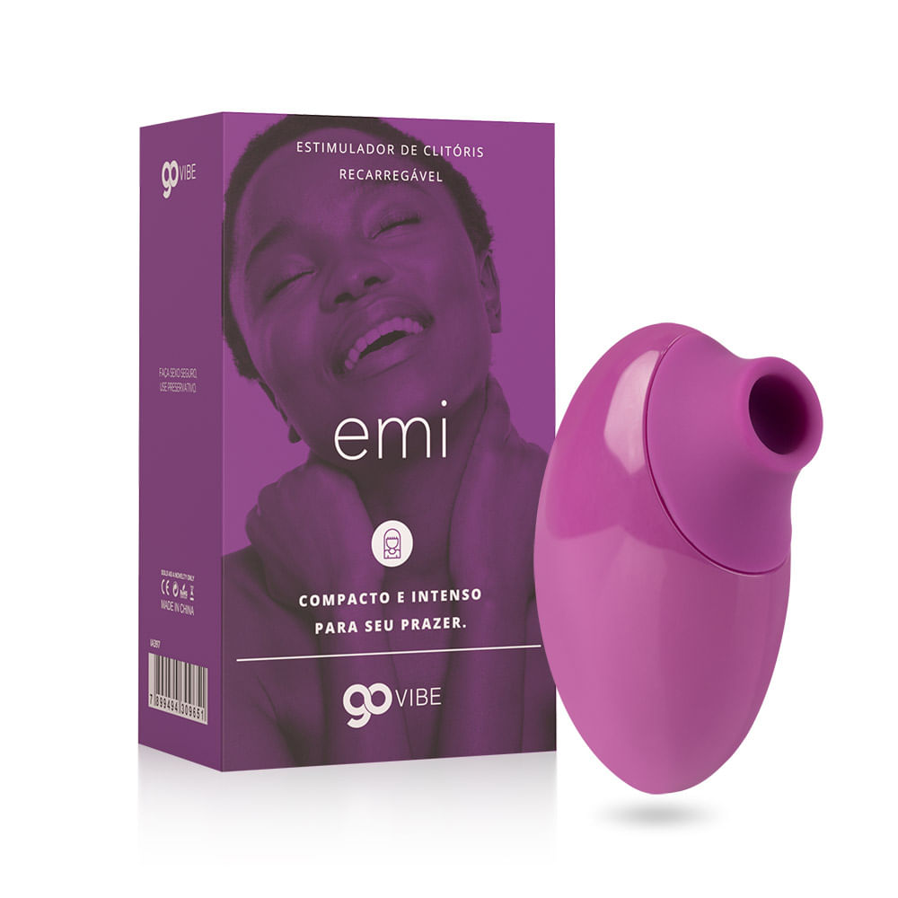 Estimulador de Clitóris Recarregável Go Vibe Emi | Olove - A Sós