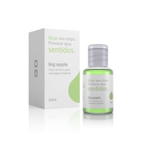 Óleo para Massagem Beijável Hot Sentidos Big Apple