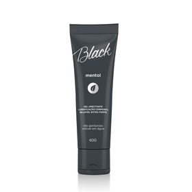 Gel Lubrificante Beijável Black Mentol Extra Forte - 60g